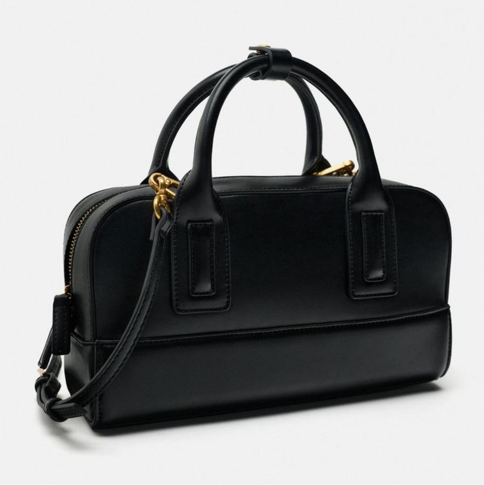 ZARA BLACK BOWLING BAG